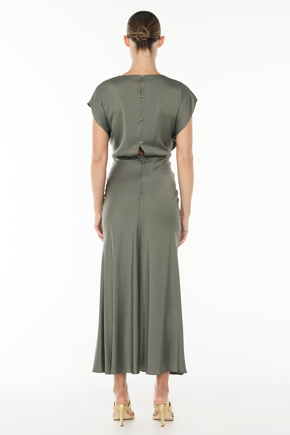 Fluid Notion Drape Dress