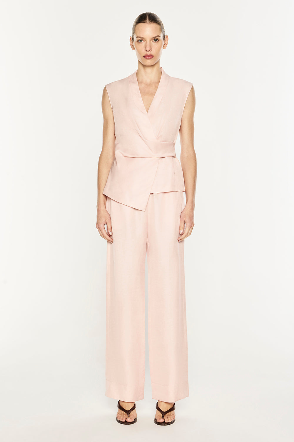 Rich Mix Wrap Top