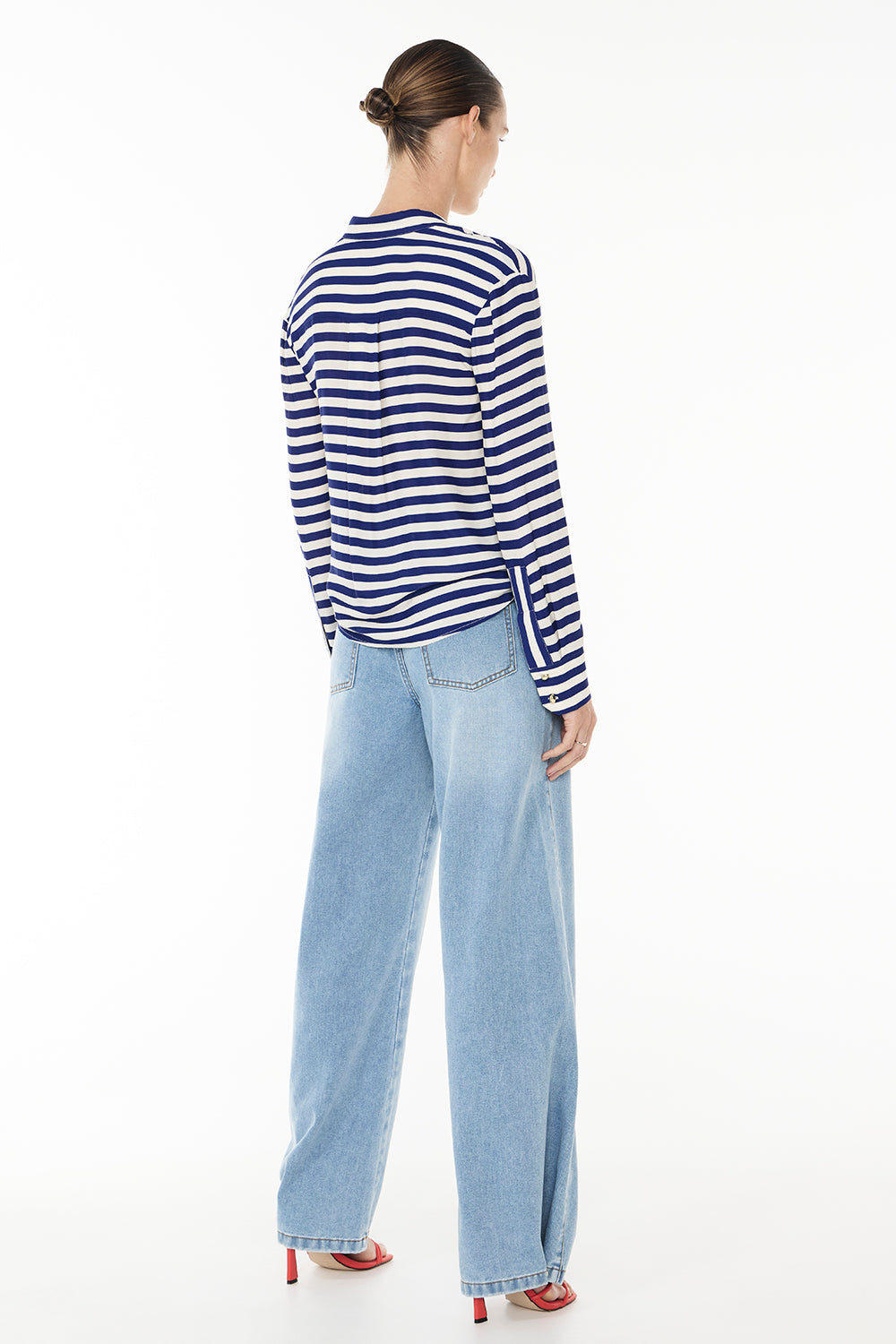 Riviera Stripe Blouse