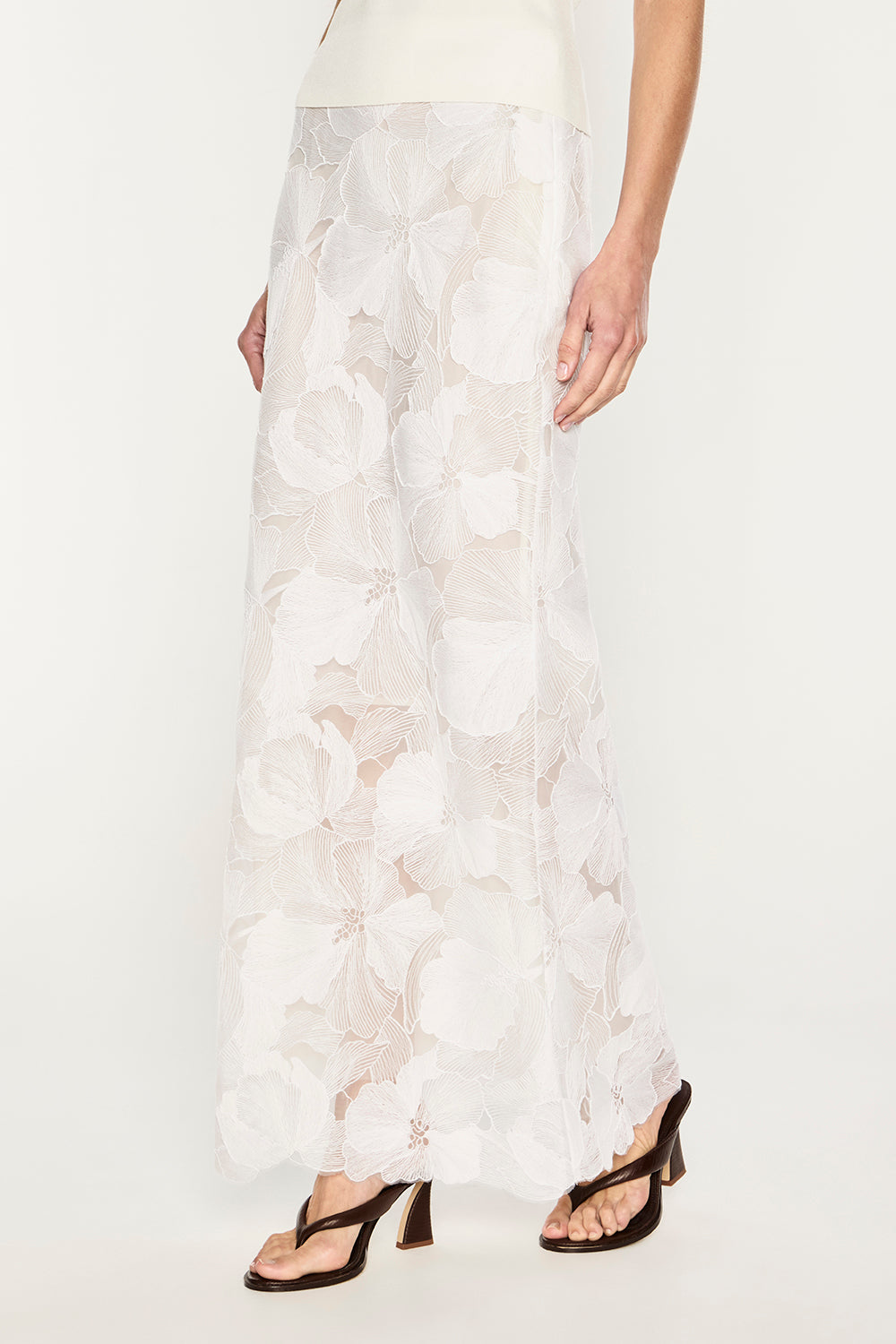Sheer Force Maxi Skirt