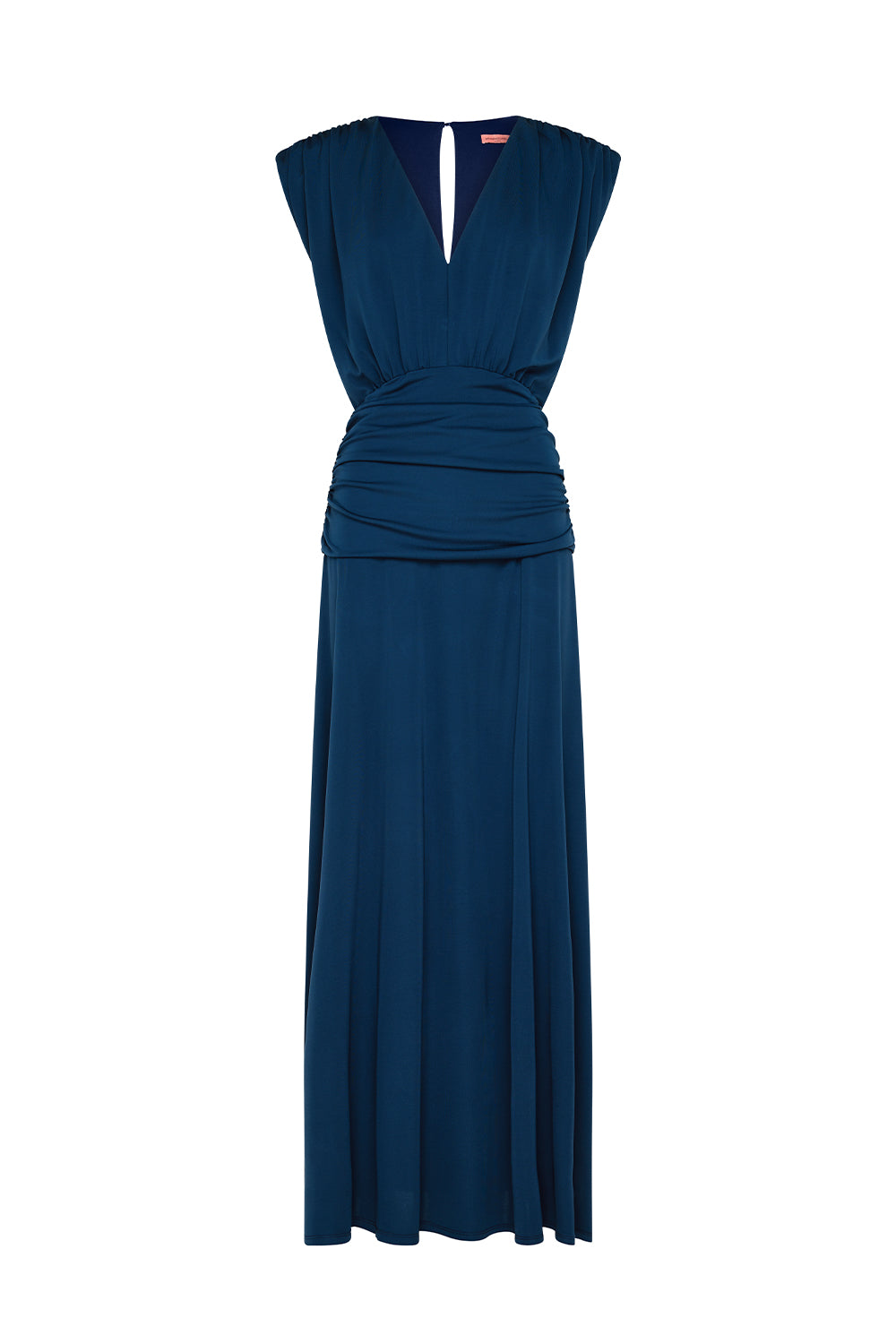 Marine Dream V Neck Dress