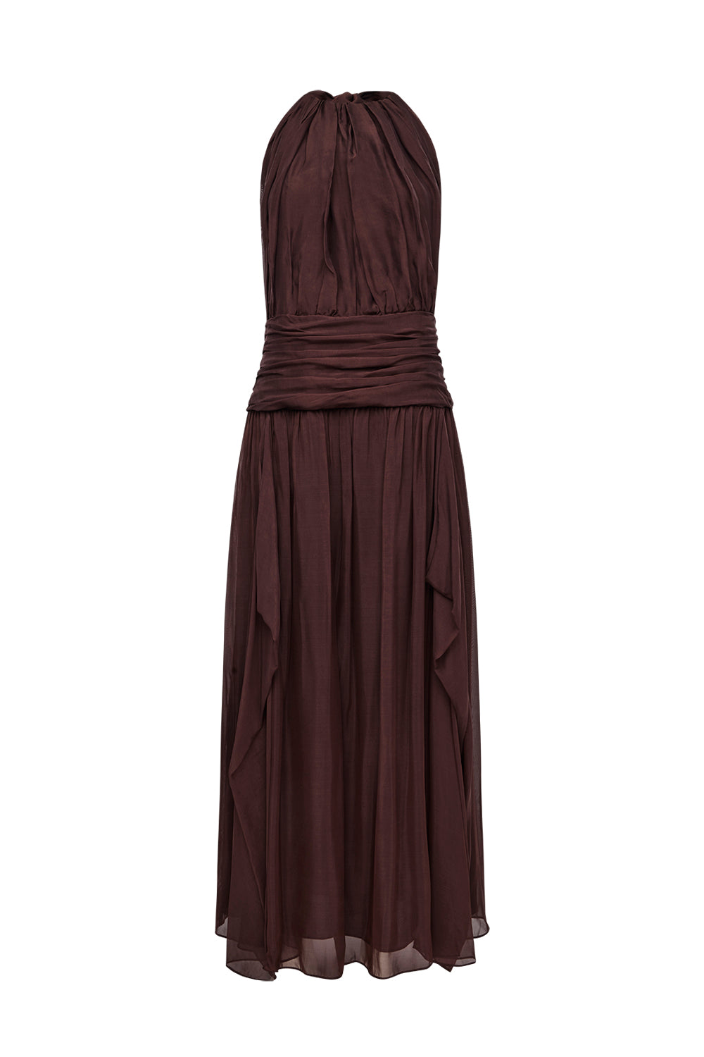 Untamed Allure Halter Dress
