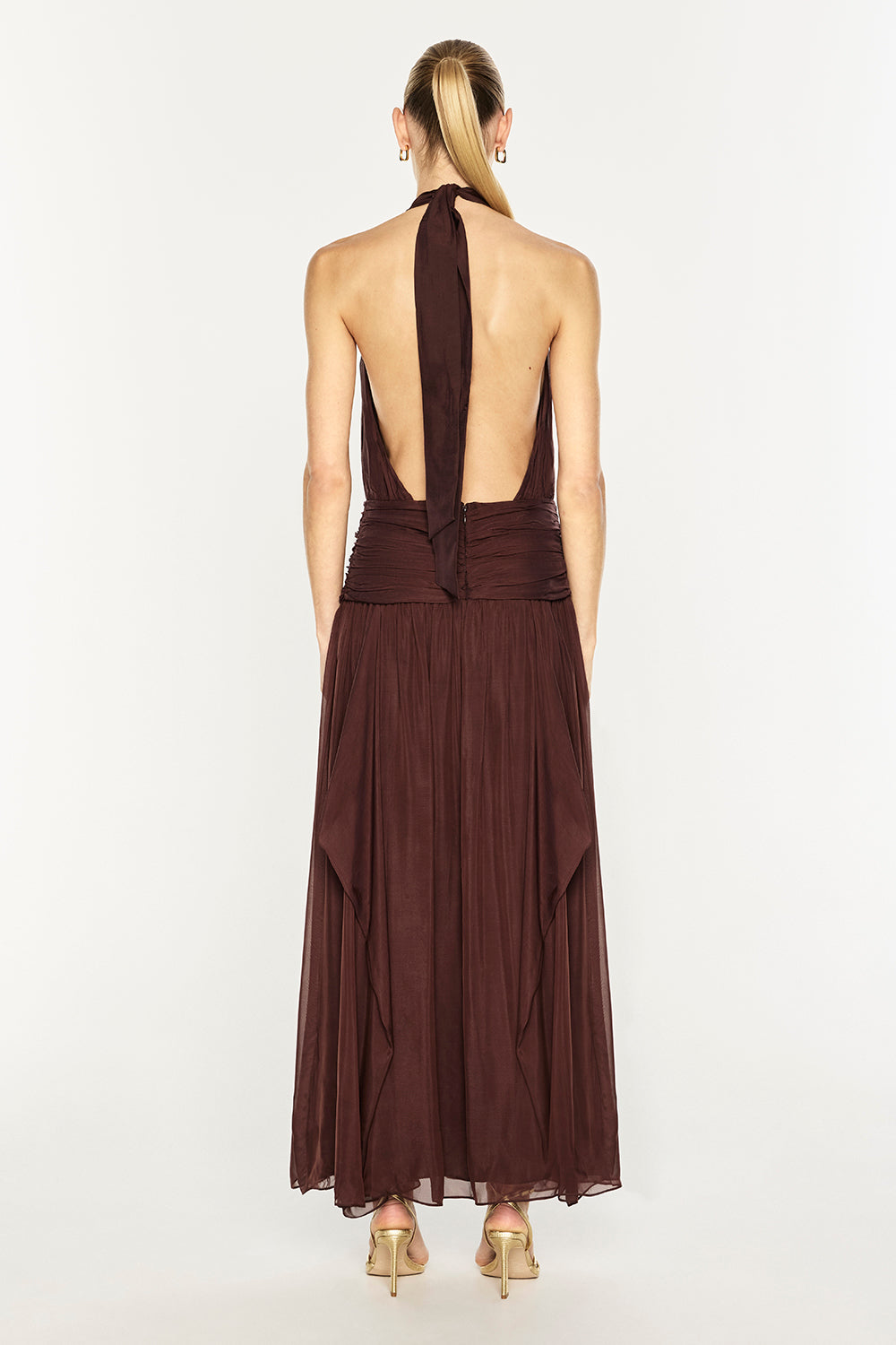 Untamed Allure Halter Dress