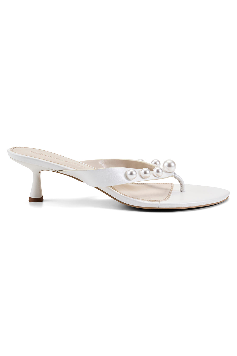 Pearl Kitten Heel