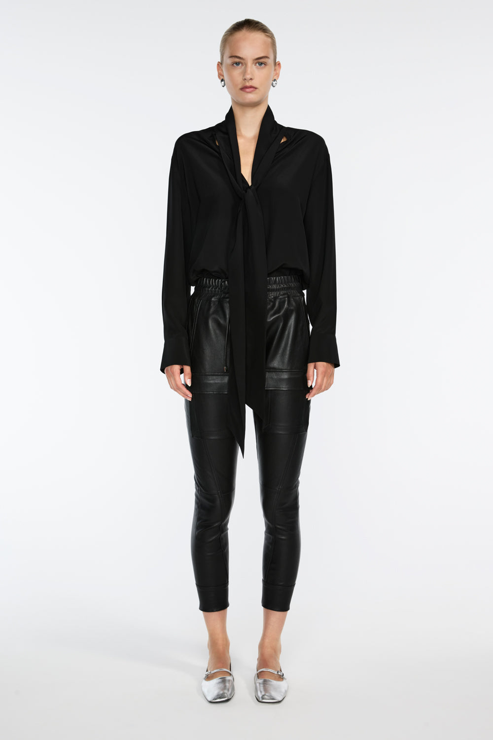 Open Season Stretch Leather Pant