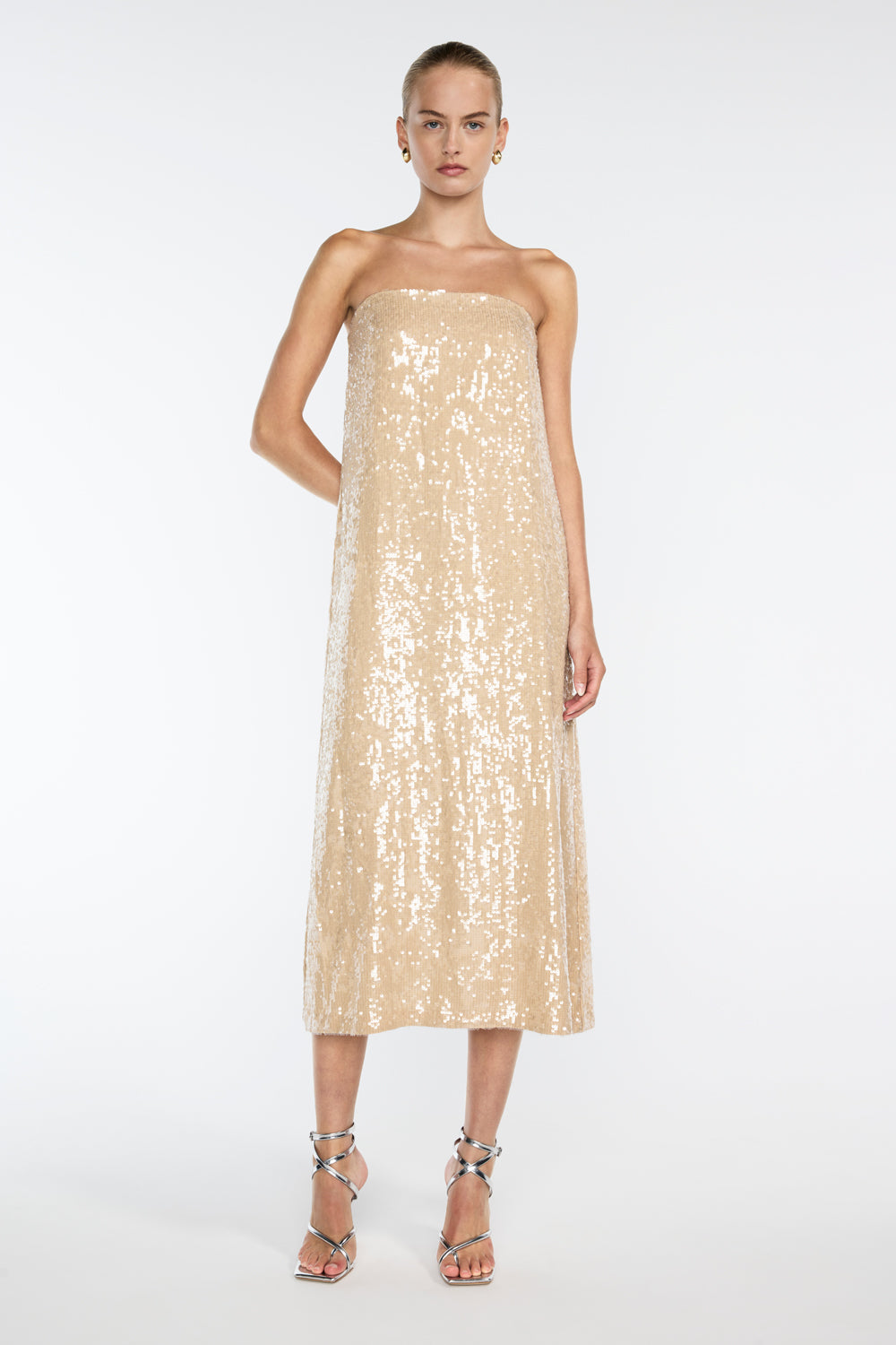 Light Angles Strapless Dress – MANNING CARTELL