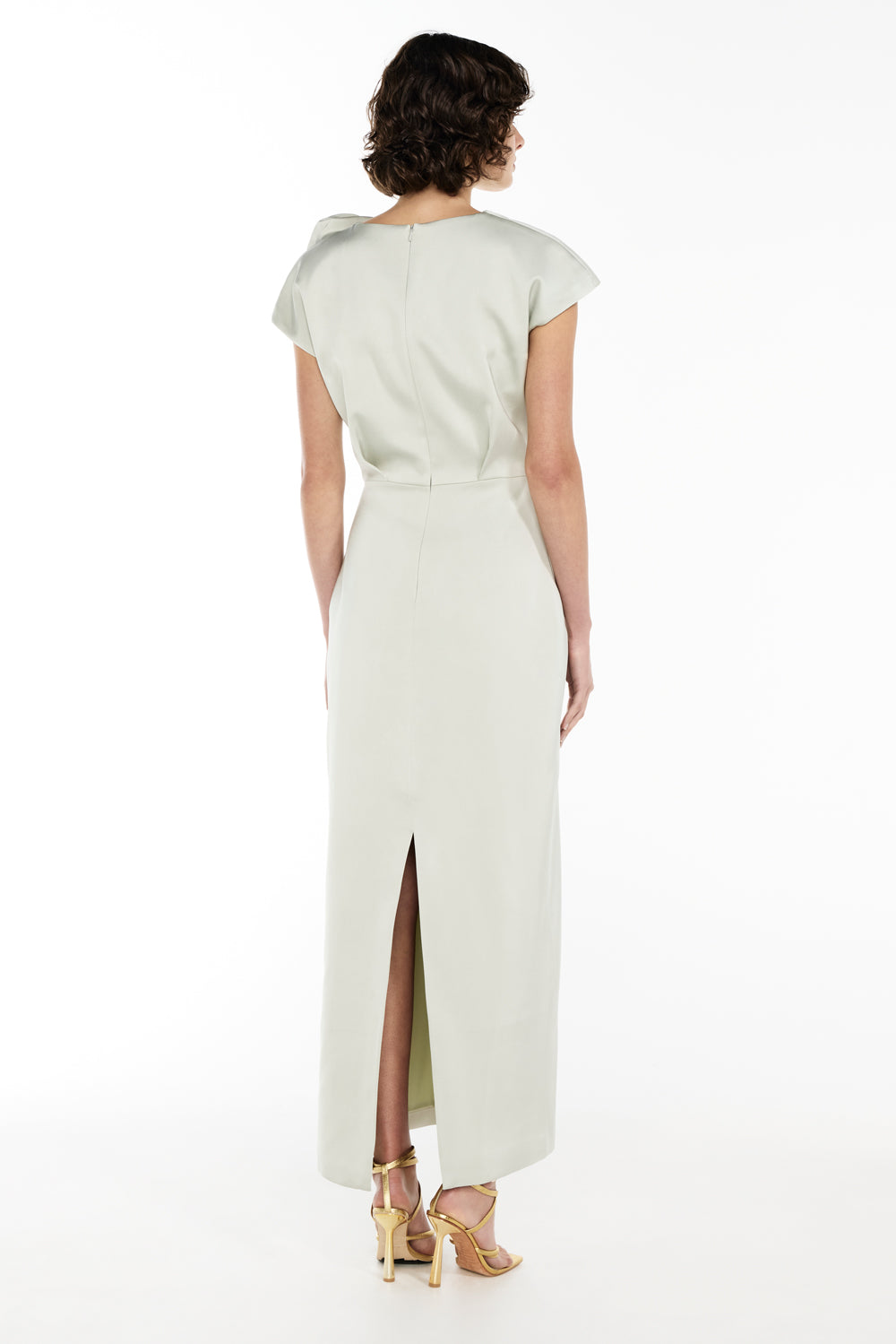 slim fit dress slacks Manning Cartell Double Time Pleat Dress in Black – The Closet Collective  Hire main image 0