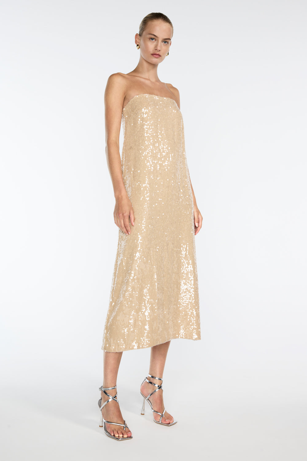 Light Angles Strapless Dress MANNING CARTELL