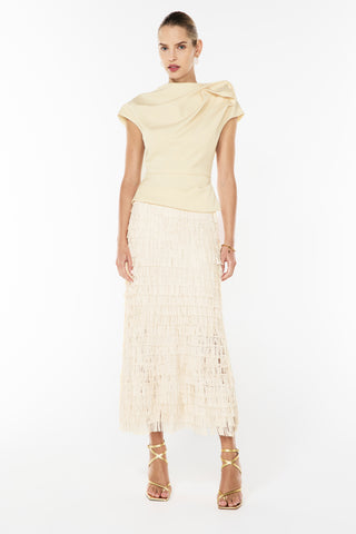 High Touch Fringe Skirt