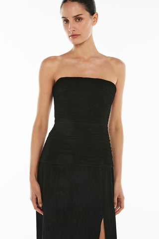 Double Time Pleat Strapless Dress MANNING CARTELL Double Time Pleat Strapless Dress MANNING CARTELL