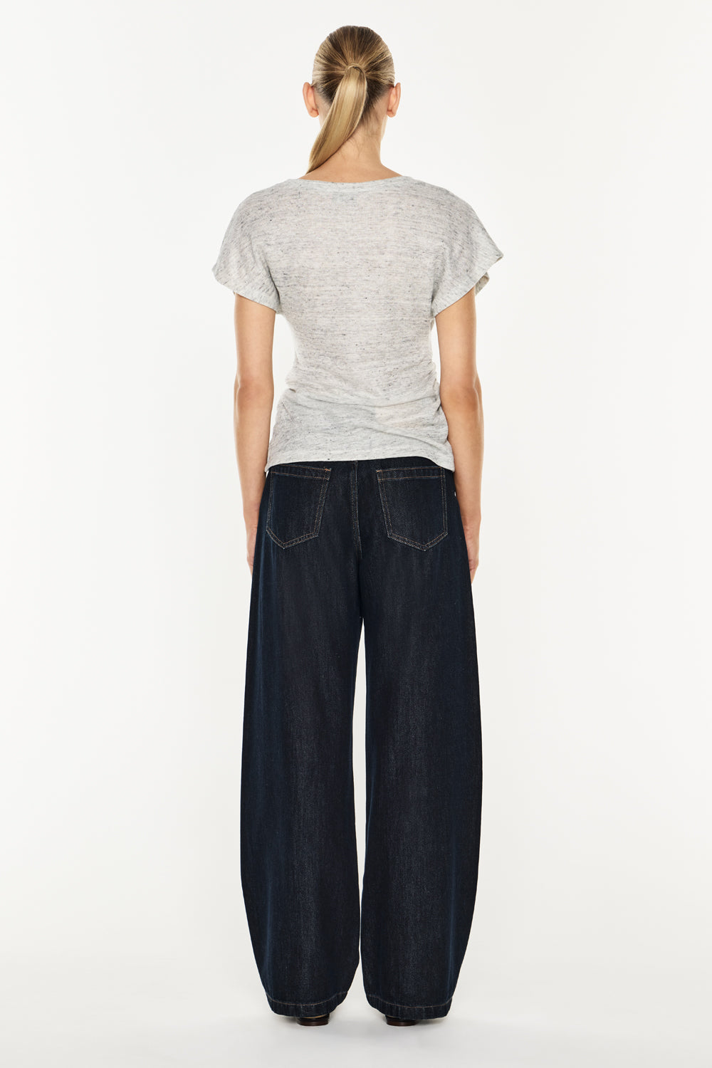 Cloudy Melange Top