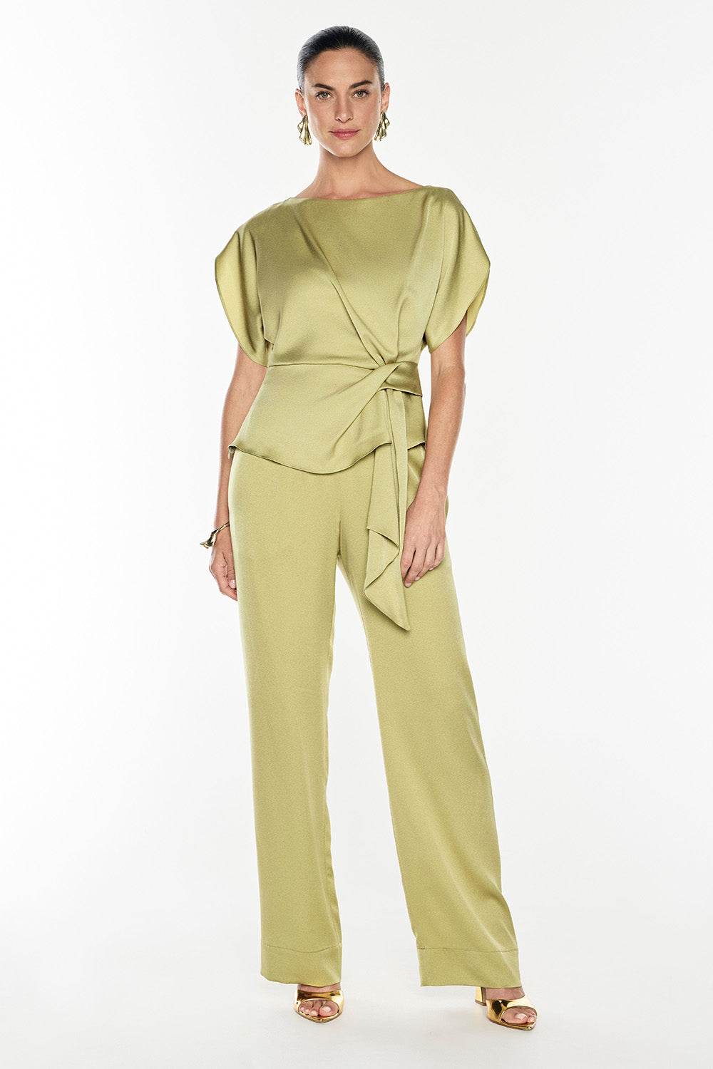 Glossed Over Drape Top