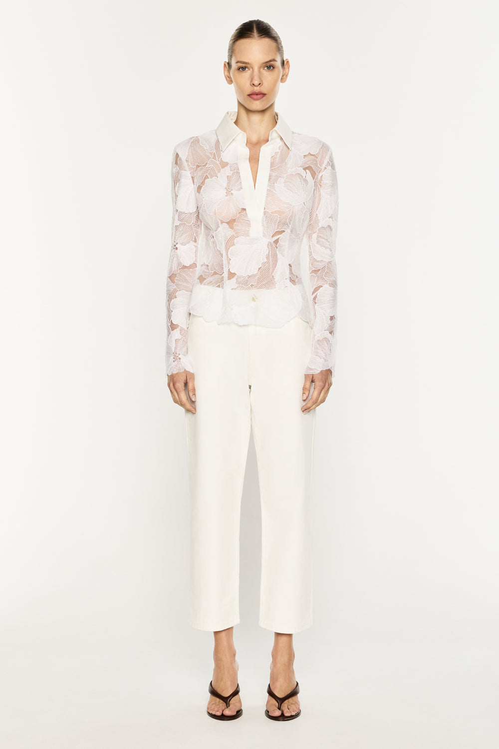 Sheer Force Polo Top