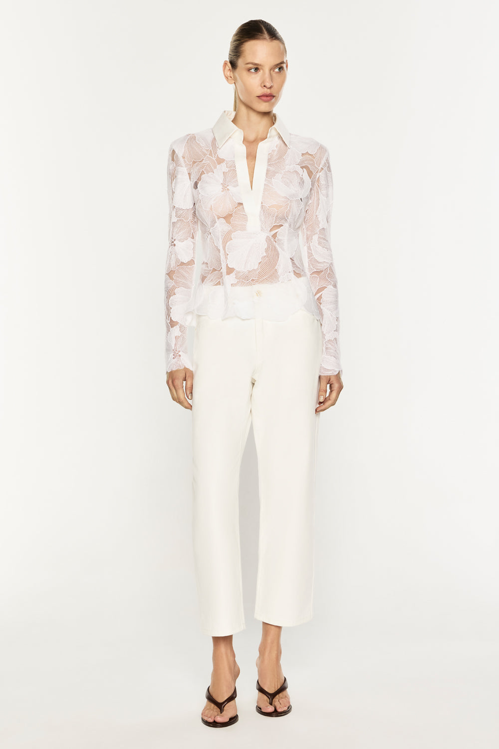 Sheer Force Polo Top