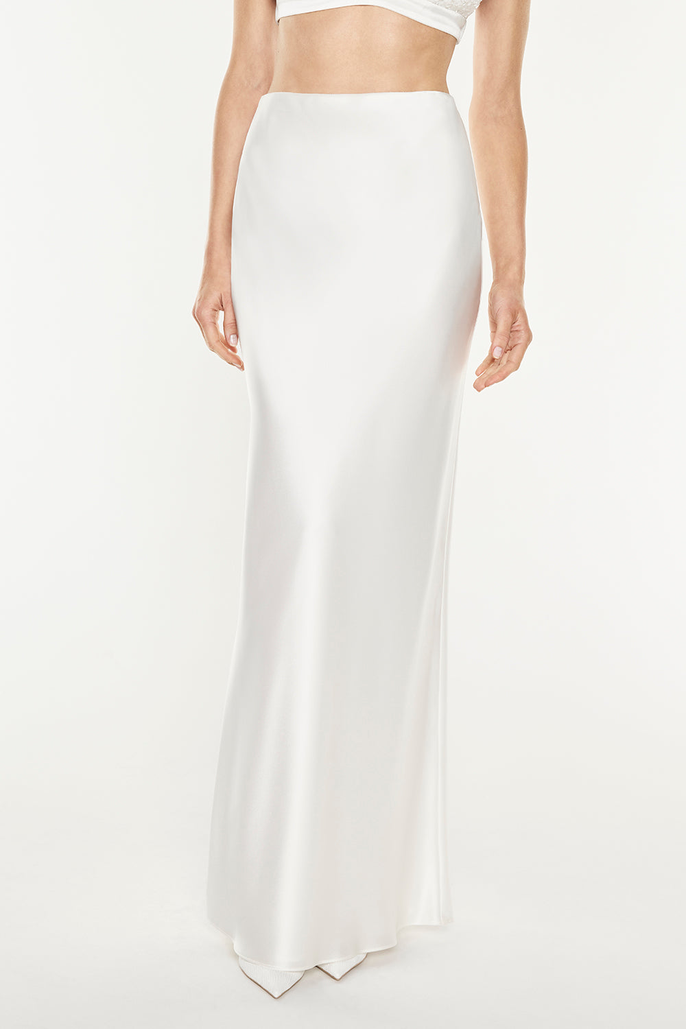 Luminous Bias Maxi Skirt