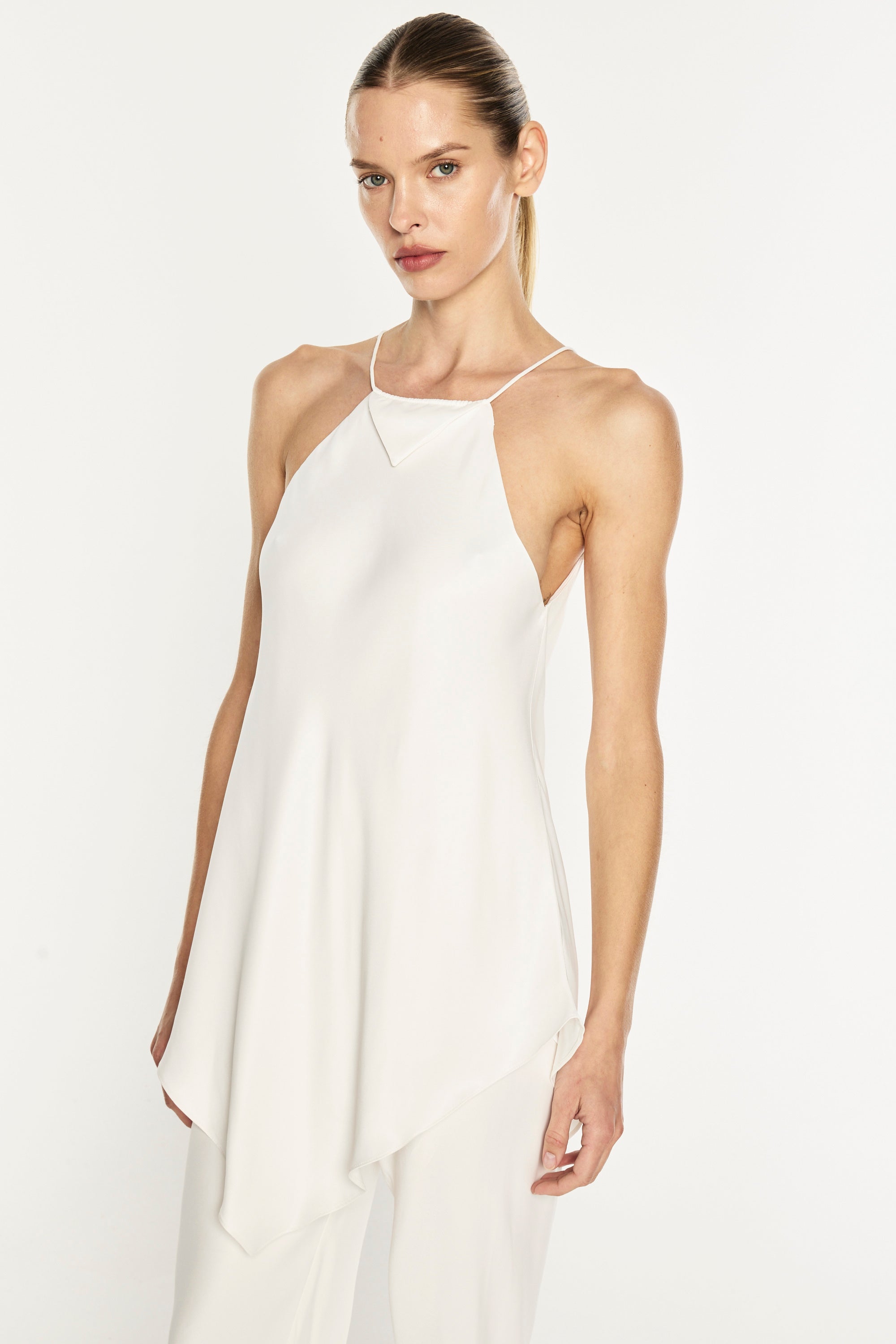 Oblique Racer Top