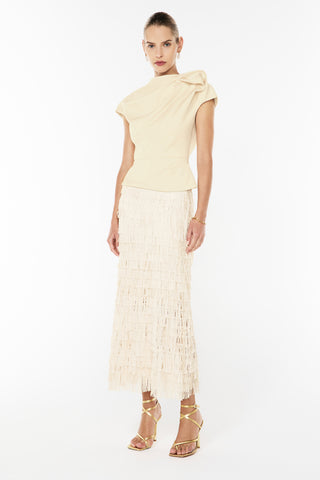 High Touch Fringe Skirt