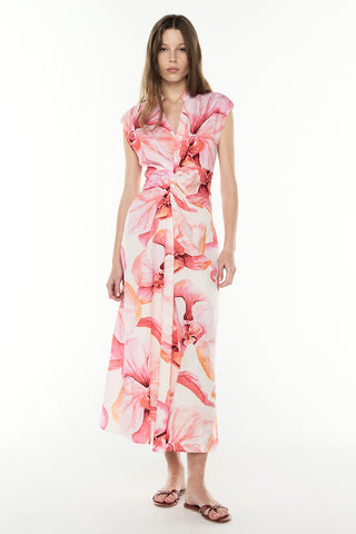 Still Life Midi Dress