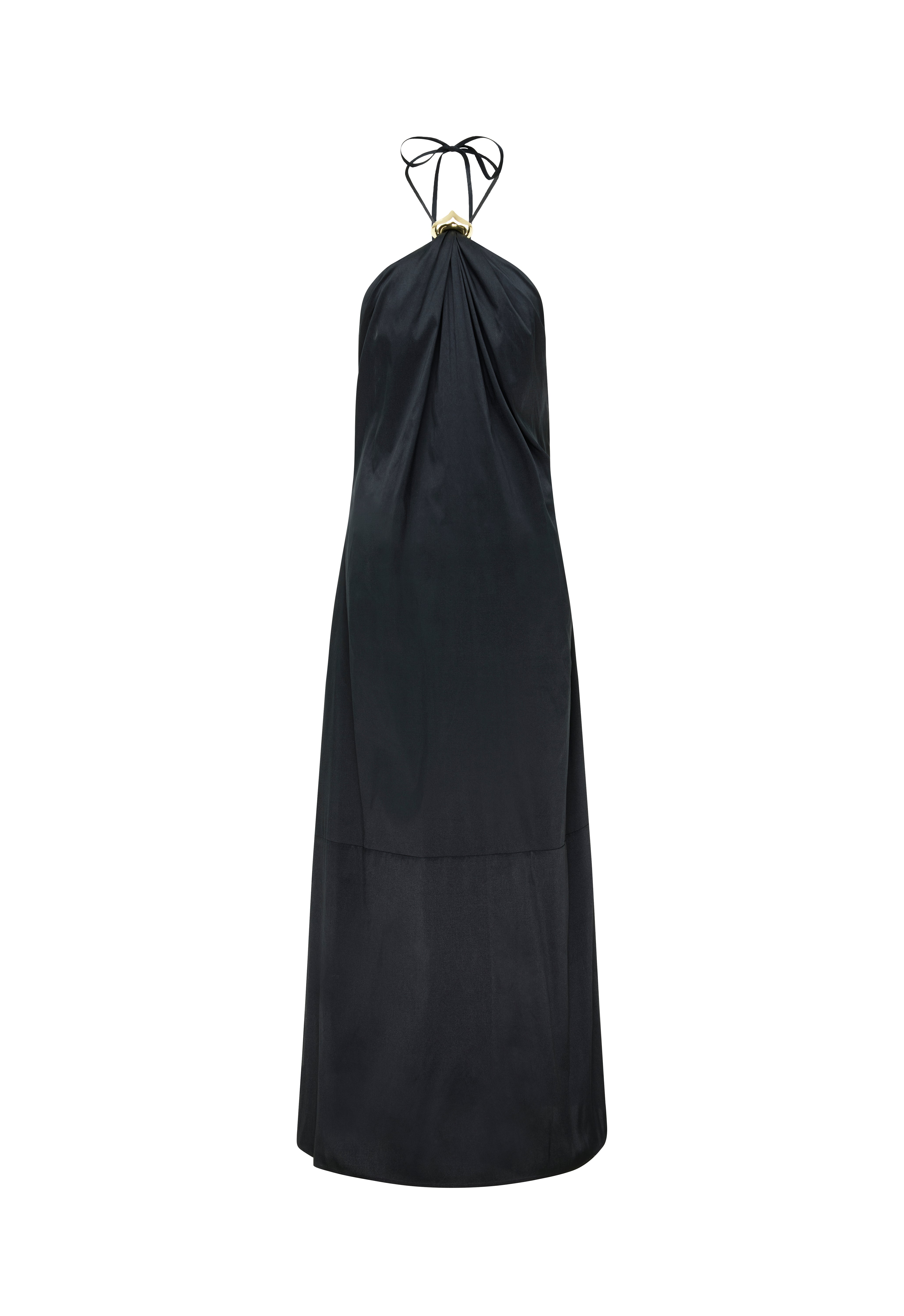 13+ Black Eyelet Maxi Dress