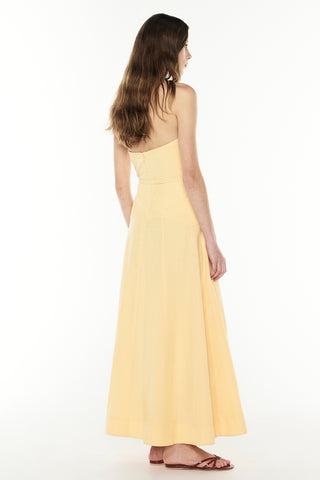 Chasing Sunsets Strapless Dress