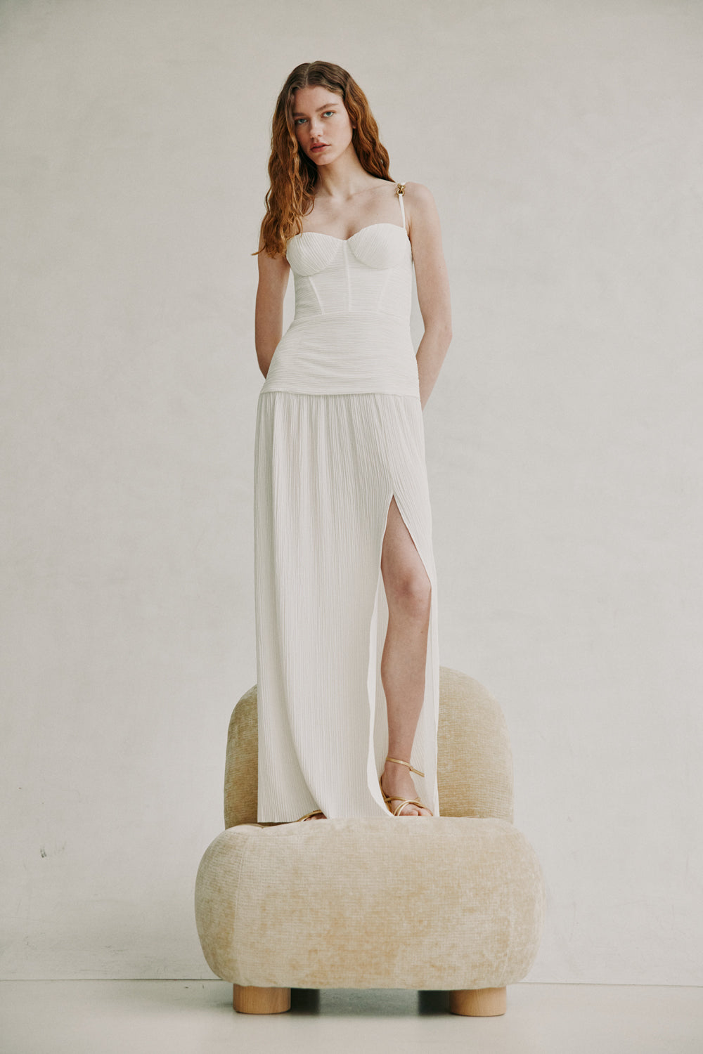 Double Time Pleat Dress - Women's Maxi Dress MANNING CARTELL Double Time Pleat Dress - Women's Maxi Dress MANNING CARTELL