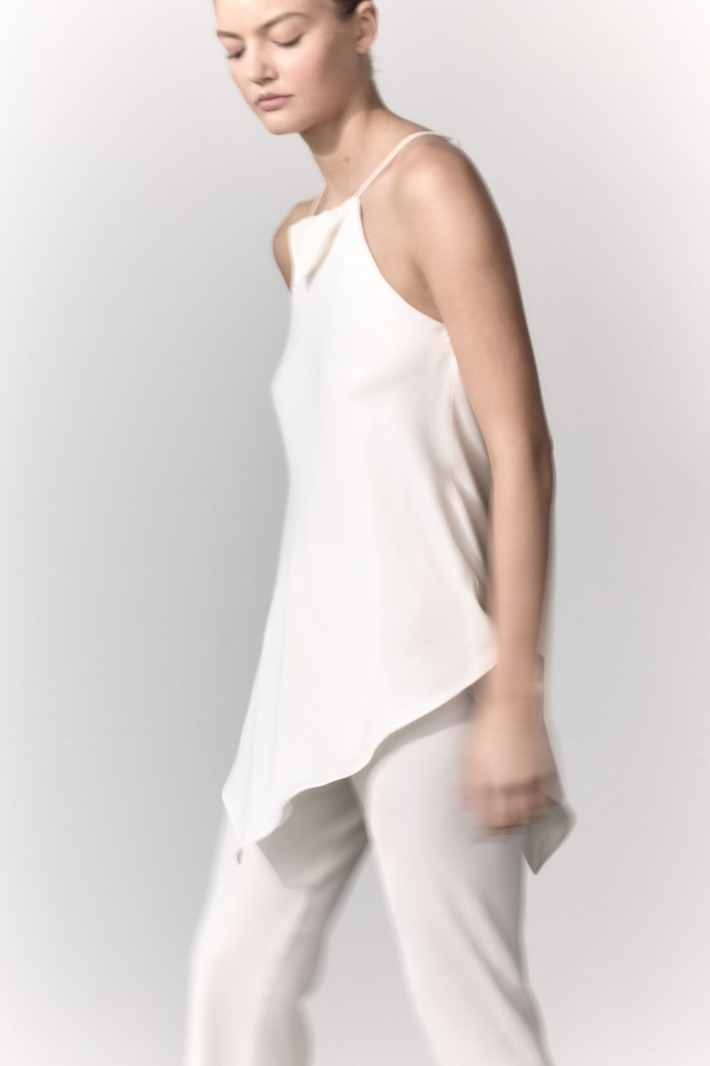 Oblique Racer Top
