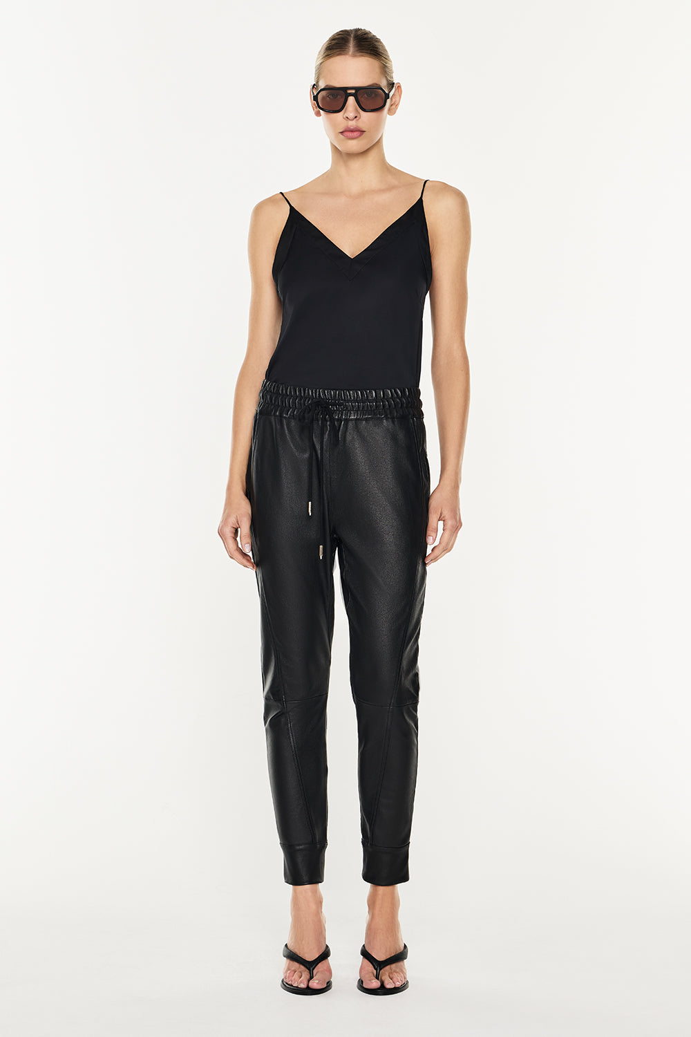 Future Icon Stretch Leather Pant