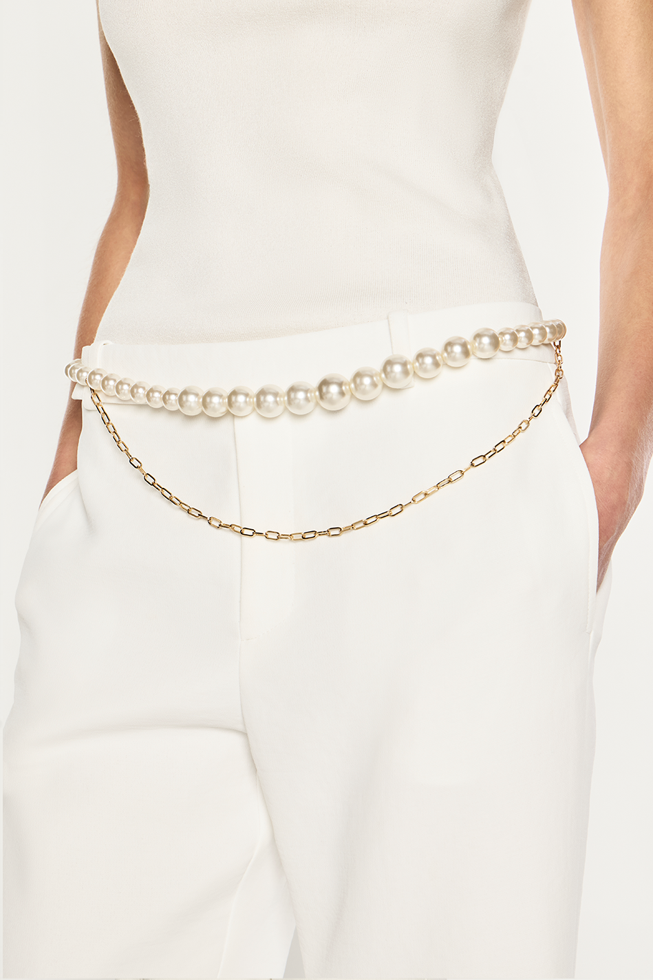 Pearl Chain Belt