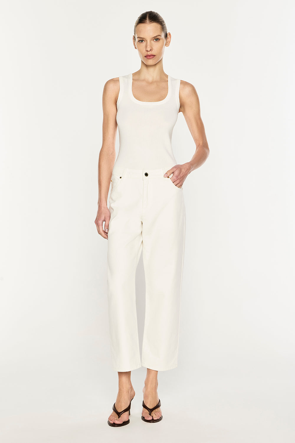 Clean Slate Crop Jean