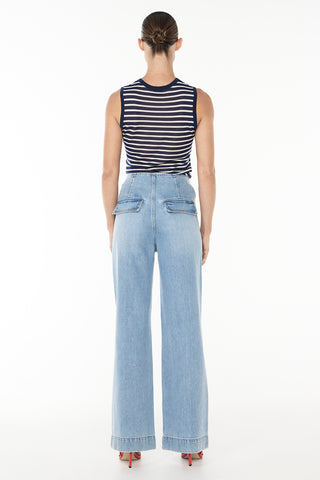 Breton Stripe Knit Top