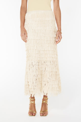 High Touch Fringe Skirt