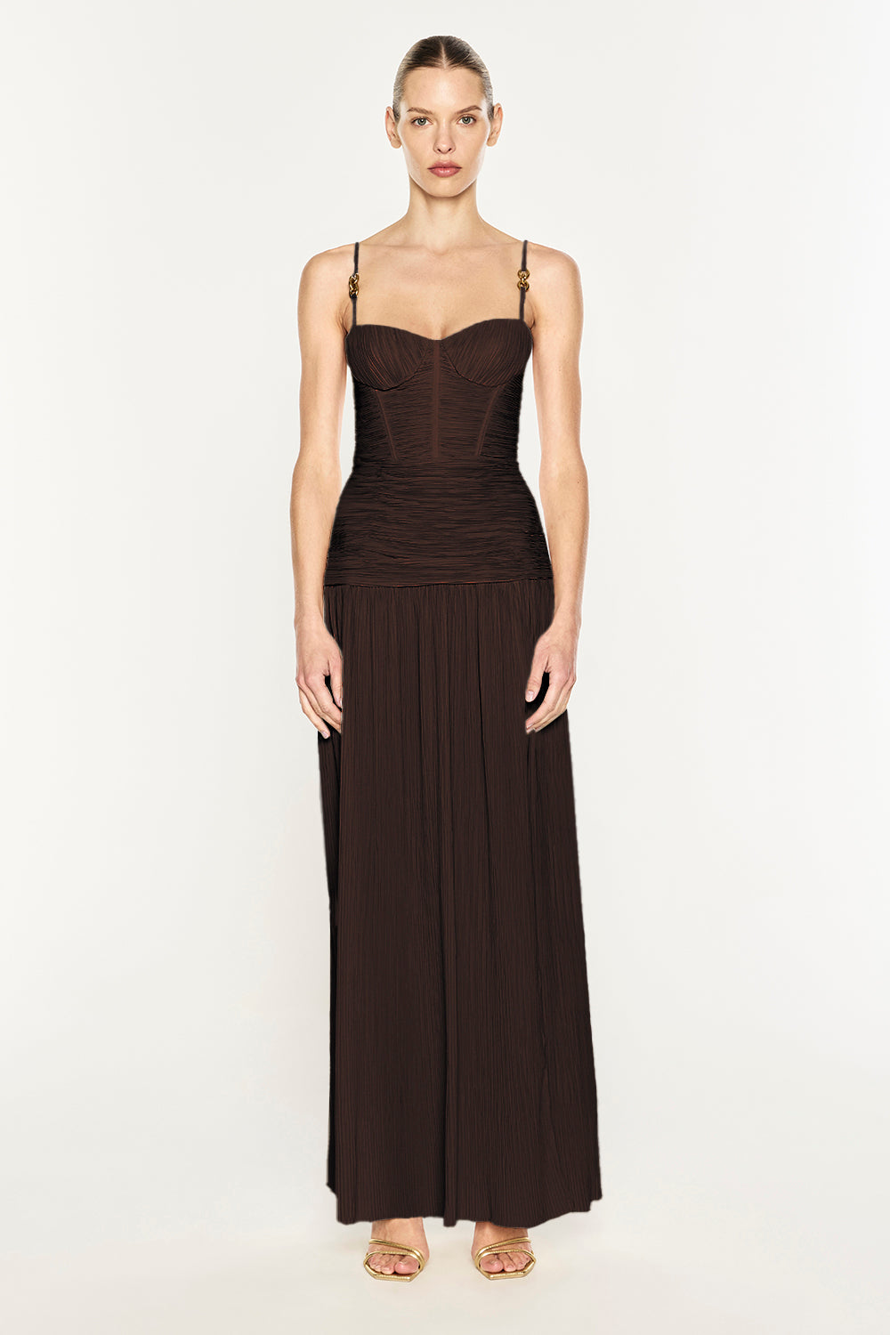 Double Time Pleat Dress