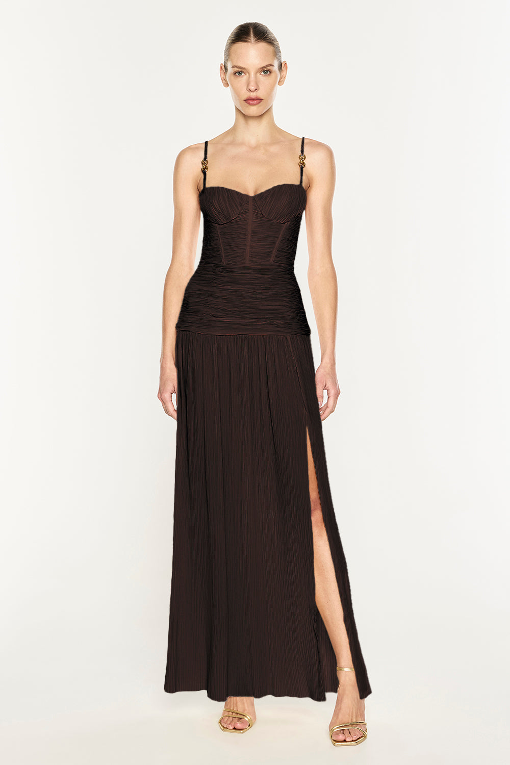 Double Time Pleat Dress