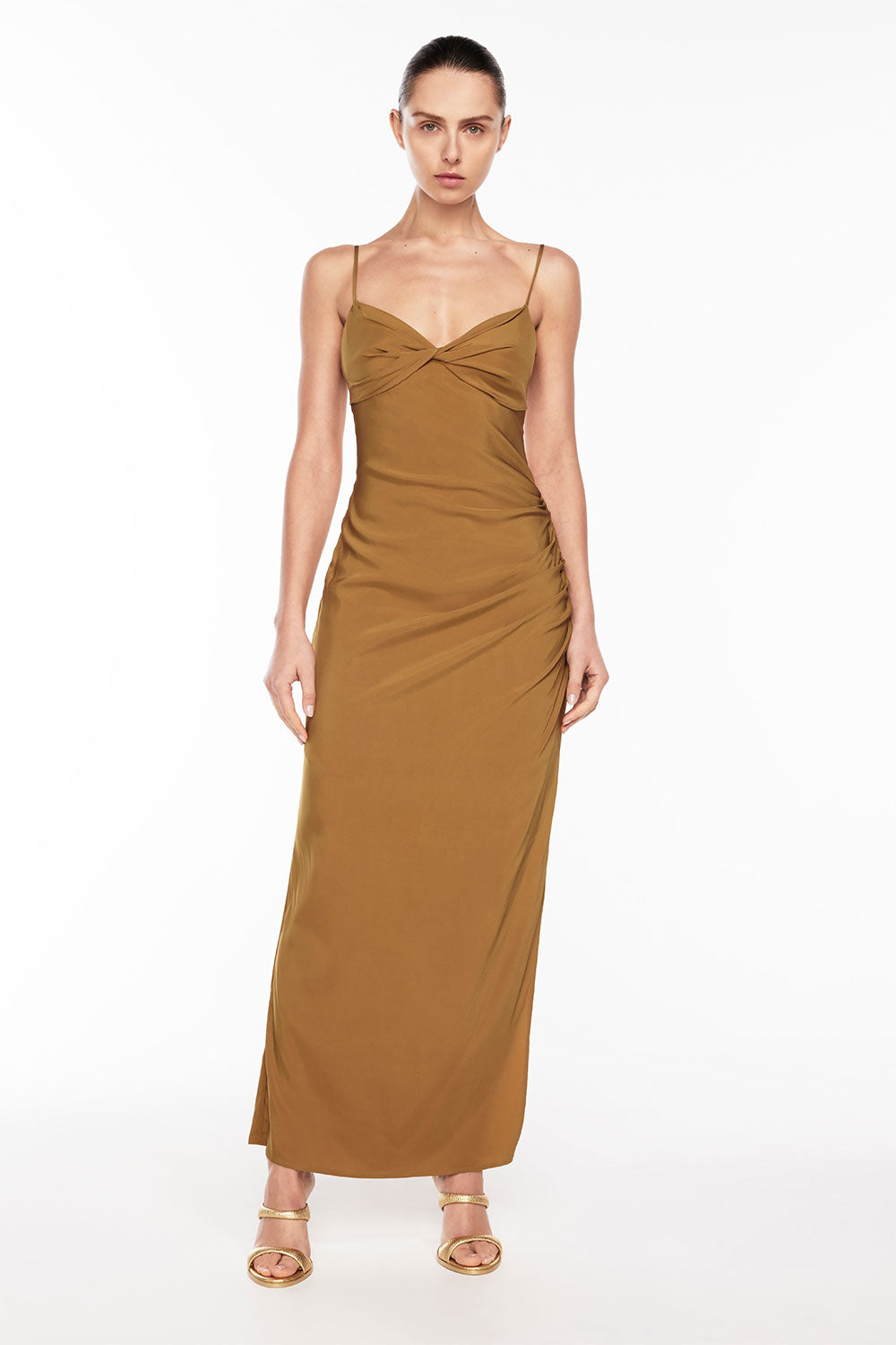 Manning cartell status update backless dress hotsell