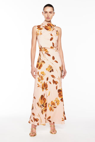 Marigold Floral Dress