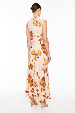 Marigold Floral Dress