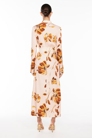 Marigold Floral L/s Dress