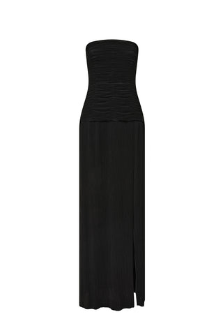 Double Time Pleat Strapless Dress MANNING CARTELL Double Time Pleat Strapless Dress MANNING CARTELL