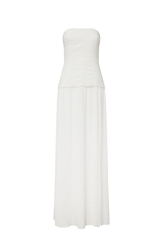 manning cartell double time pleat strapless dress Manning Cartell Double Time Pleat Dress by Manning Cartell