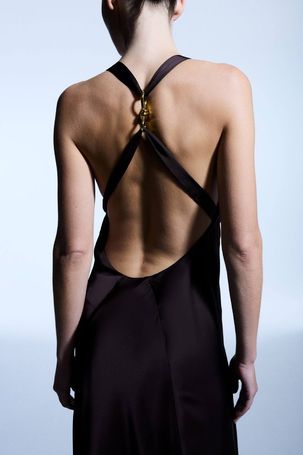 Charmed Cowl Slip Dress