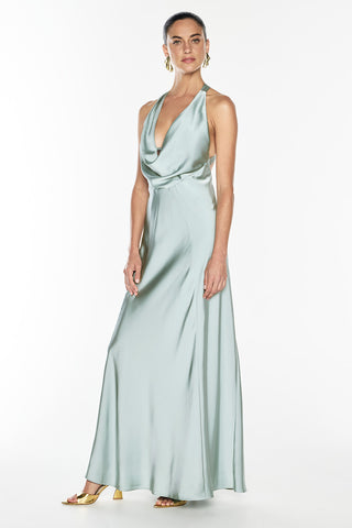 Charmed Cowl Slip Dress