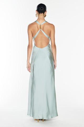 Charmed Cowl Slip Dress