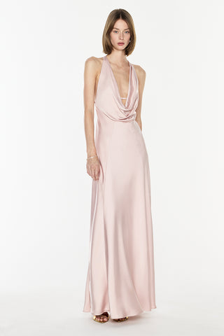 Charmed Cowl Slip Dress