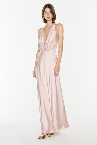 Charmed Cowl Slip Dress