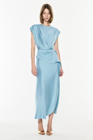 Fluid Notion Drape Dress