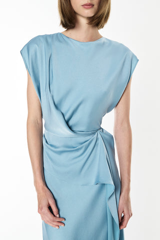 Fluid Notion Drape Dress