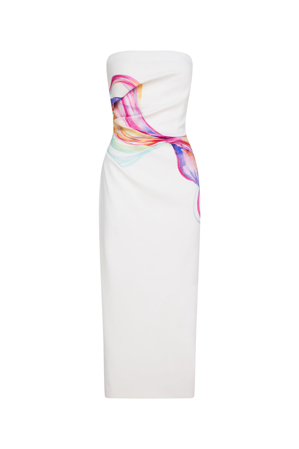 Vibrations Strapless Dress