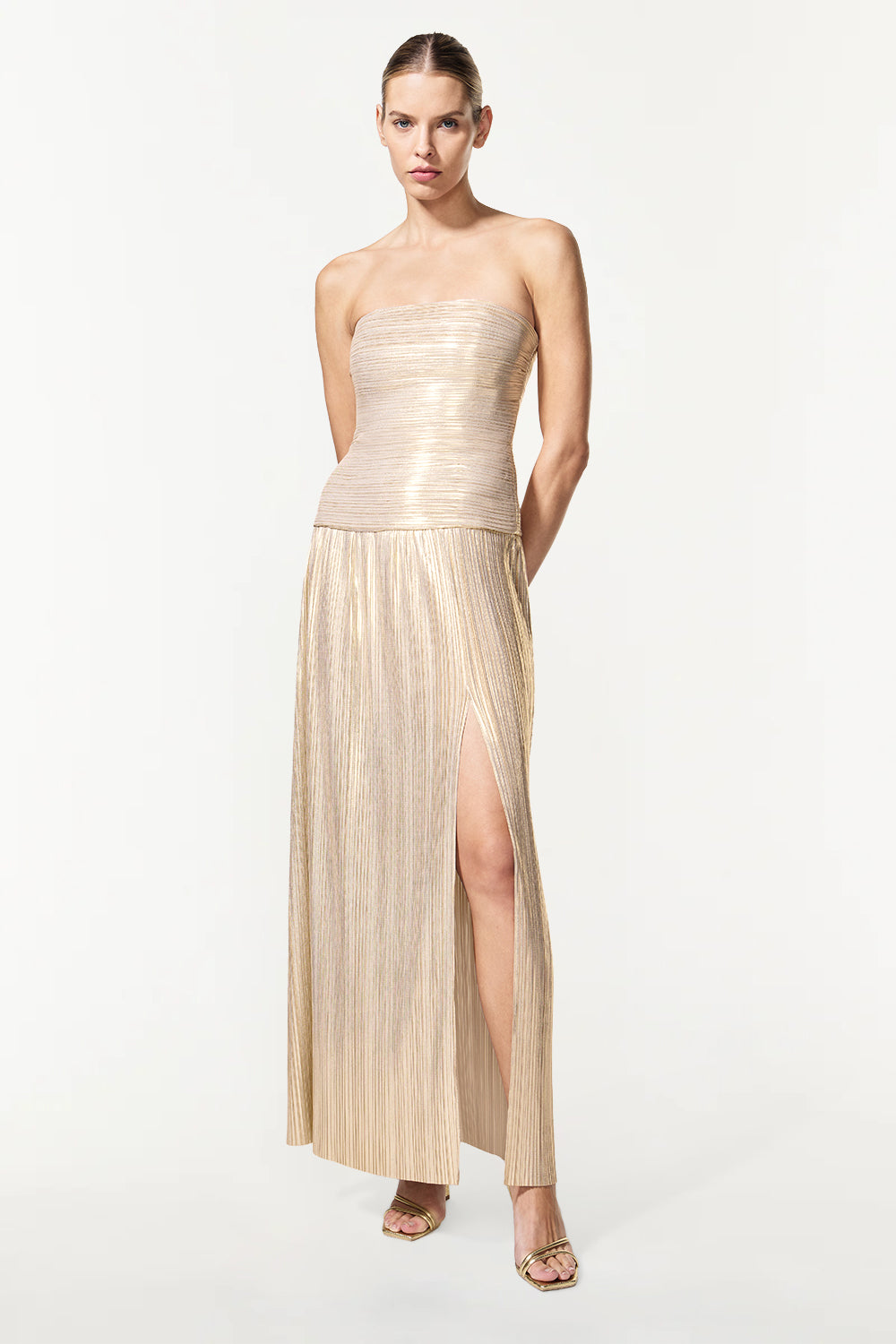 manning cartell gold dress Love & Lustre YGroup_14902085779821 Get your hands on Color:Orange
