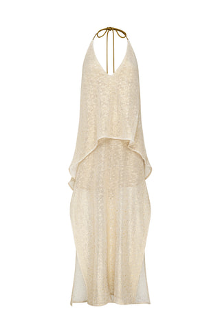 Illuminated Halter Dress