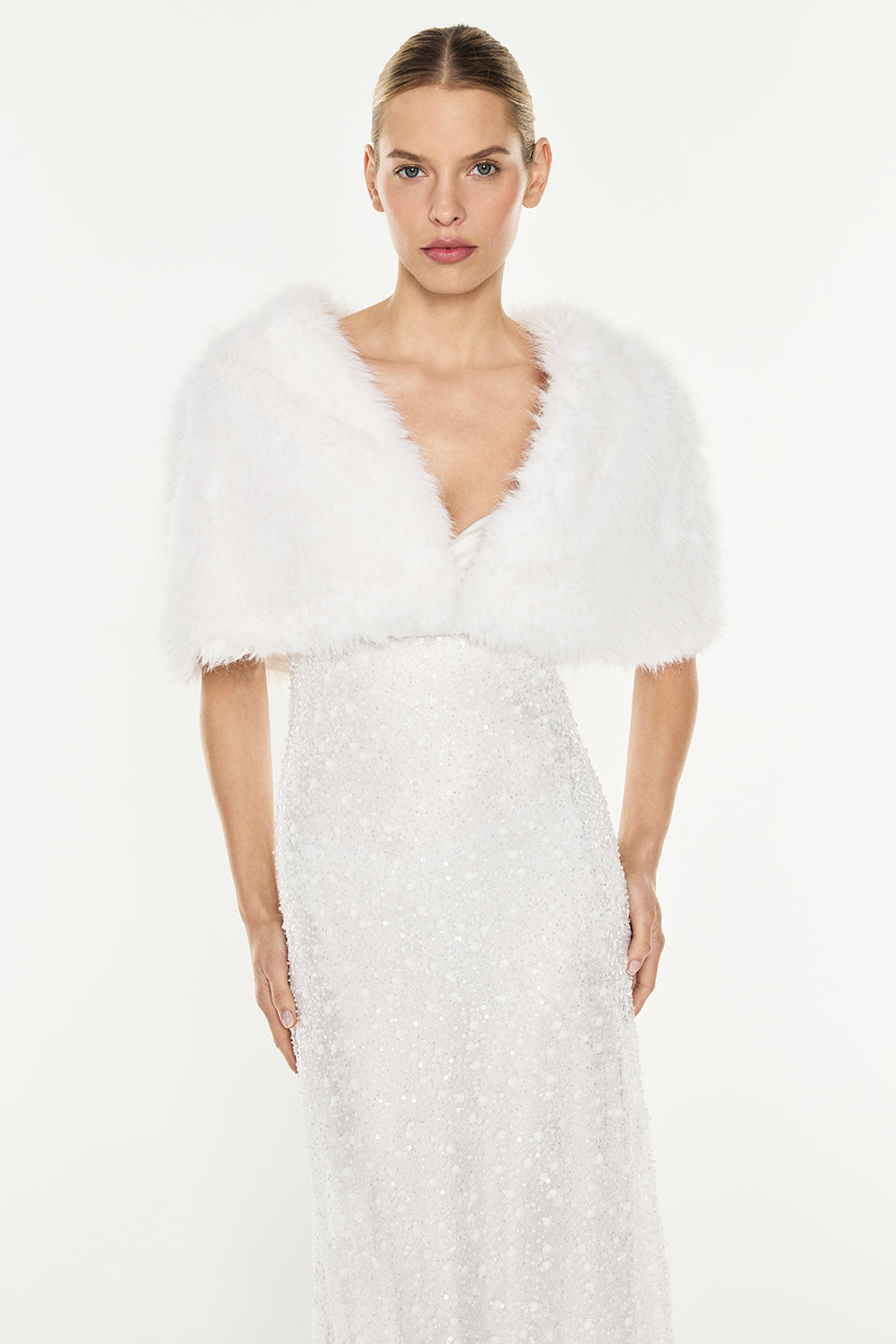 Faux Fur Capelet